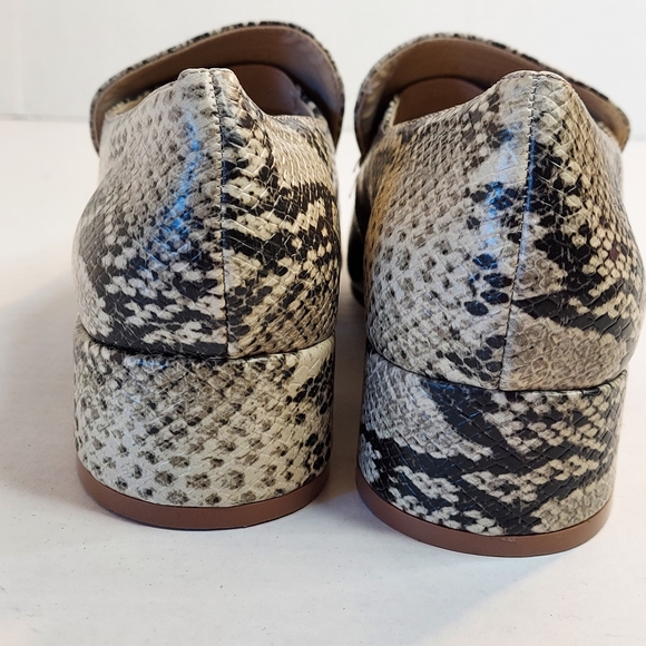 Sam Edelman Jamille Snake Embossed Loafers - Picture 8 of 13